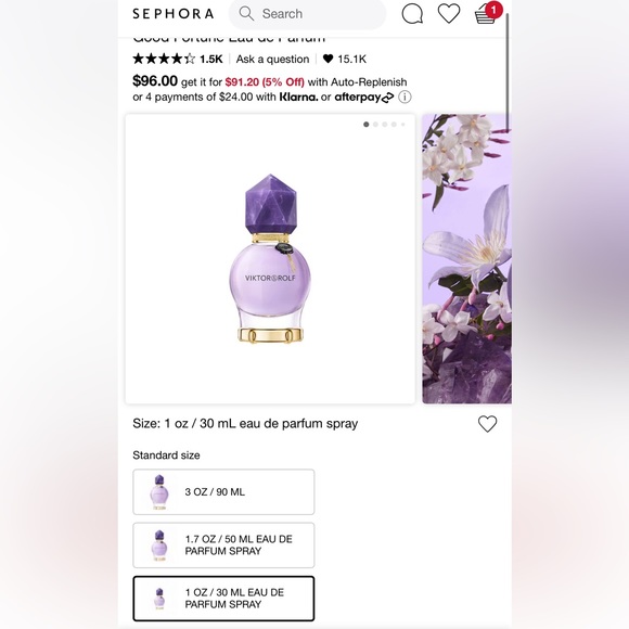 NEW Viktor & Rolf Good Fortune mini - Picture 4 of 5